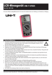 UNI-T UT603 Specifications