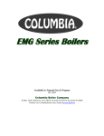 Columbia EMG-31 140 Operating instructions
