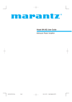 Marantz MA-9S2 User guide