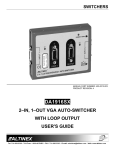 Altinex DA1916SX User`s guide