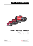 Allied Vision Technologies AVT GigEBigeye Technical information