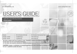 CompuSTAR 2WG5R - 900SH User manual