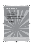 Dynex DX-CRCF12 User guide