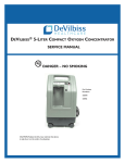 DeVilbiss 525 Series Service manual