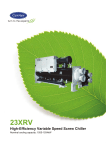 Carrier EVERGREEN 23XRV Product data