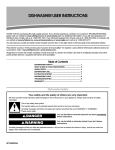 Use & Care Guide - Canadian Appliance Source