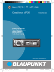 Blaupunkt CASABLANCA MP56 Operating instructions