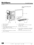 HP Xw4550 - Workstation - 2 GB RAM QuickSpecs