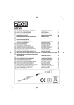 Ryobi RPT400 User`s manual