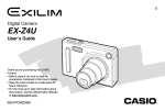 Casio Exilim EX-Z4U User`s guide