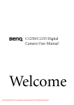 BenQ C1255 User manual