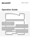 Sharp MX-C400P Setup guide