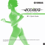 Yamaha BODiBEAT BF-1 Specifications