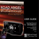 Road Angel Group Road Angel User guide