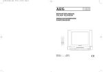 AEG CTV 4807 DVD Instruction manual