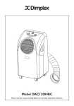 Dimplex DAC12004RC Specifications
