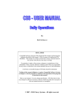 AML M3000 User manual