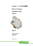 WAGO Modular IO System INTERBUS S Technical data