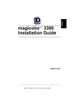 EDNord MAGICOLOR 3300 Installation guide