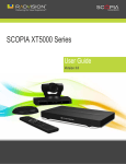 RADVision Scopia XT5000 Series User guide