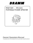 Dramm MS071EH Specifications