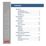 APC Automatic Disconnect Switch User`s guide