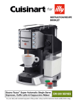 Cuisinart EM-400 SERIES illy Specifications