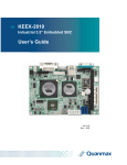 Quanmax KEEX-2010 User`s guide