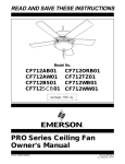 Emerson CF712BS01 Owner`s manual