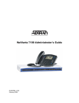 ADTRAN NetVanta 7100 Setup guide
