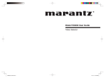 Marantz VS3002 User guide