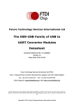 RTS XCP-16-DB9-T Datasheet