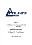 Atlantis Land A02-F16(24)/M2 User`s guide