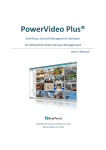 EverFocus PowerVideo Plus User`s manual