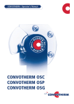 Convotherm OSG Operator`s manual