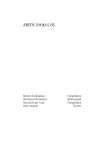 AEG Arctis 0832-5I User manual