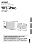 Yamaha TRS-MS05 Owner`s manual