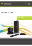 RADVision Scopia XT1000 User guide