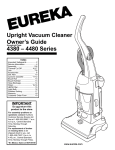 Eureka 4480 Series Specifications
