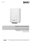 Baxi MainEco Combi 35 Service manual