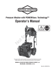 Briggs & Stratton POWERflow+ TECHNOLOGY Operator`s manual