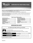 Whirlpool W10131411A Product data