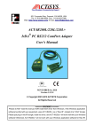 ACTiSYS ACT-IR220L User`s manual