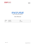 DSP4YOU AVB Outputs User manual