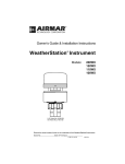 Airmar 110WX Technical information