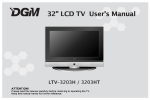 DGM LTV-4251W Specifications