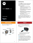 English/LA Spanish MOTOROKR S7-HD Quick