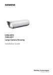 Siemens CHSL4010 Installation guide