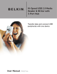 Belkin F5U271ea User manual