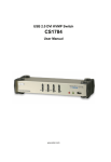 ATEN CS1784 User manual